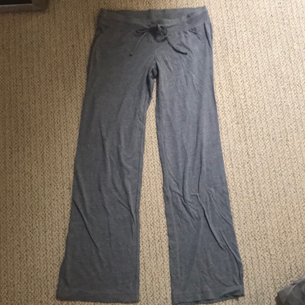 Light gray loungewear pants